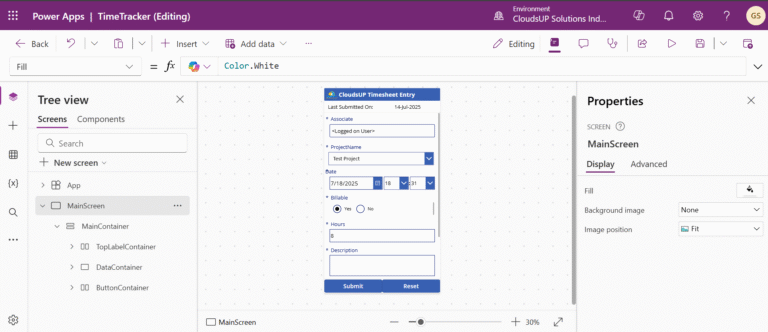 Building Professional Business Applications with Microsoft Power Apps: A Complete Timesheet Tutorial